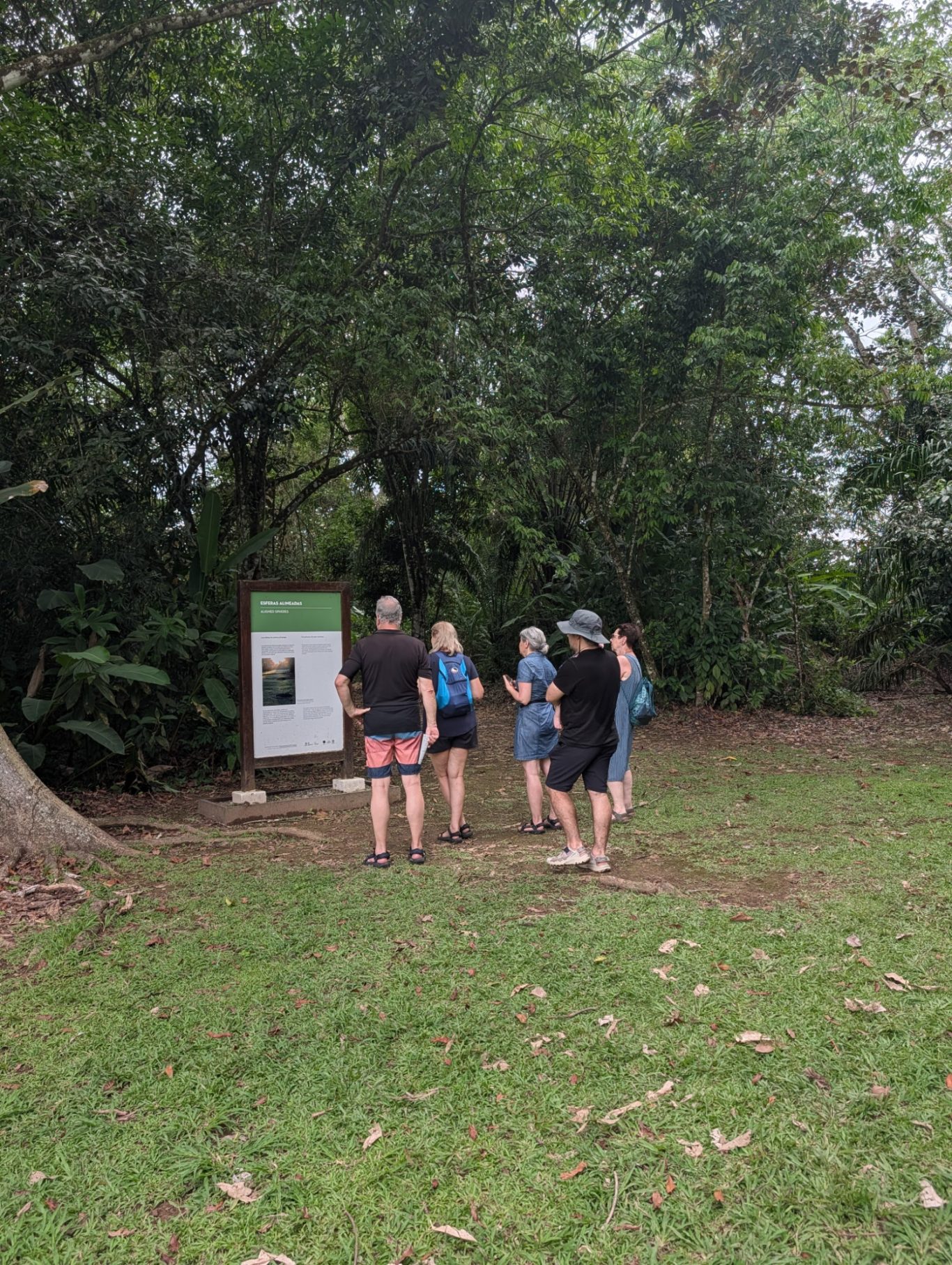 Besuch im Museum in Palmar Sur