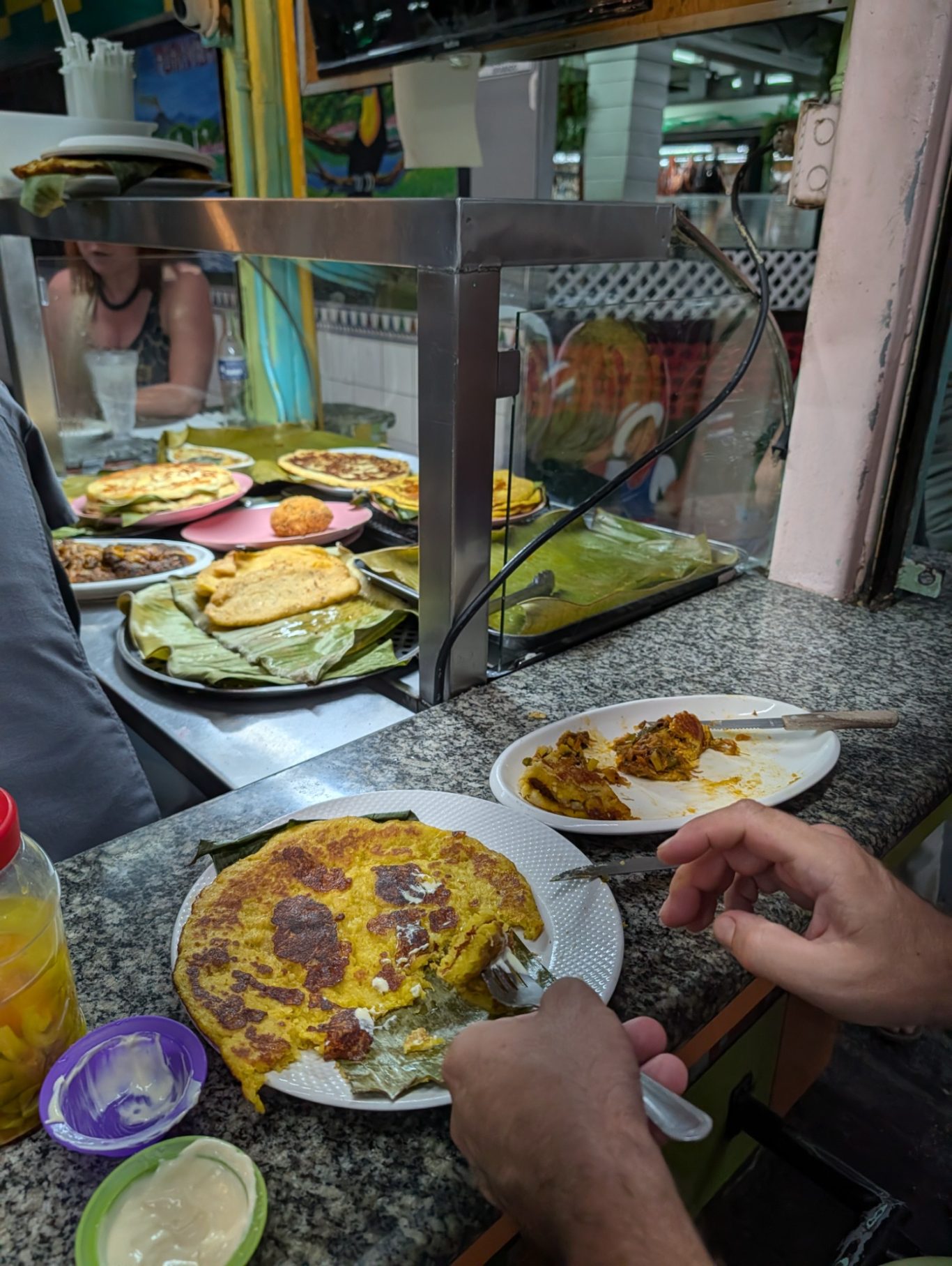 authentisches Essen auf dem Mercado Central