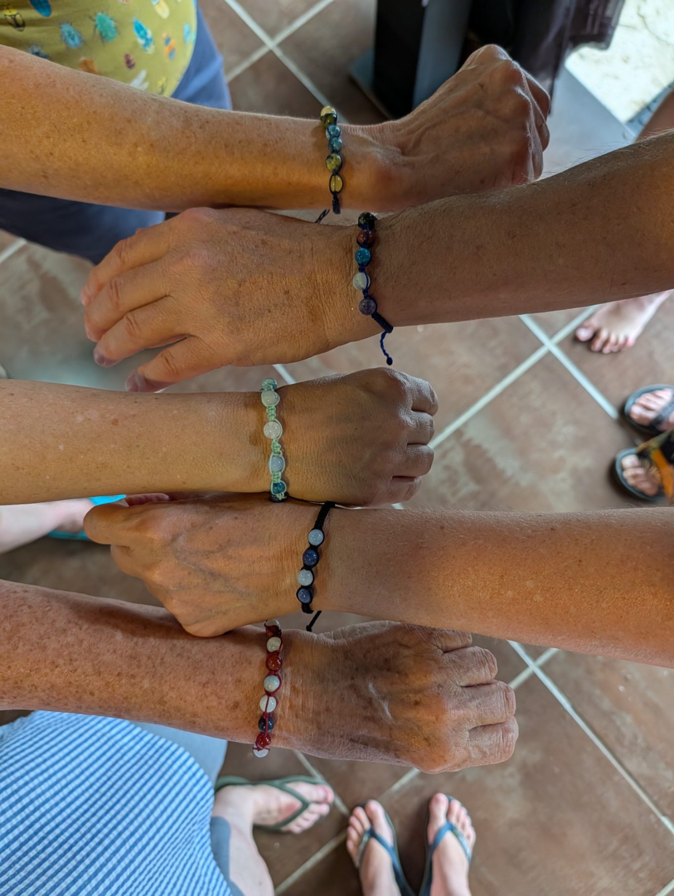 Chakra Workshop mit Armbänder selber machen