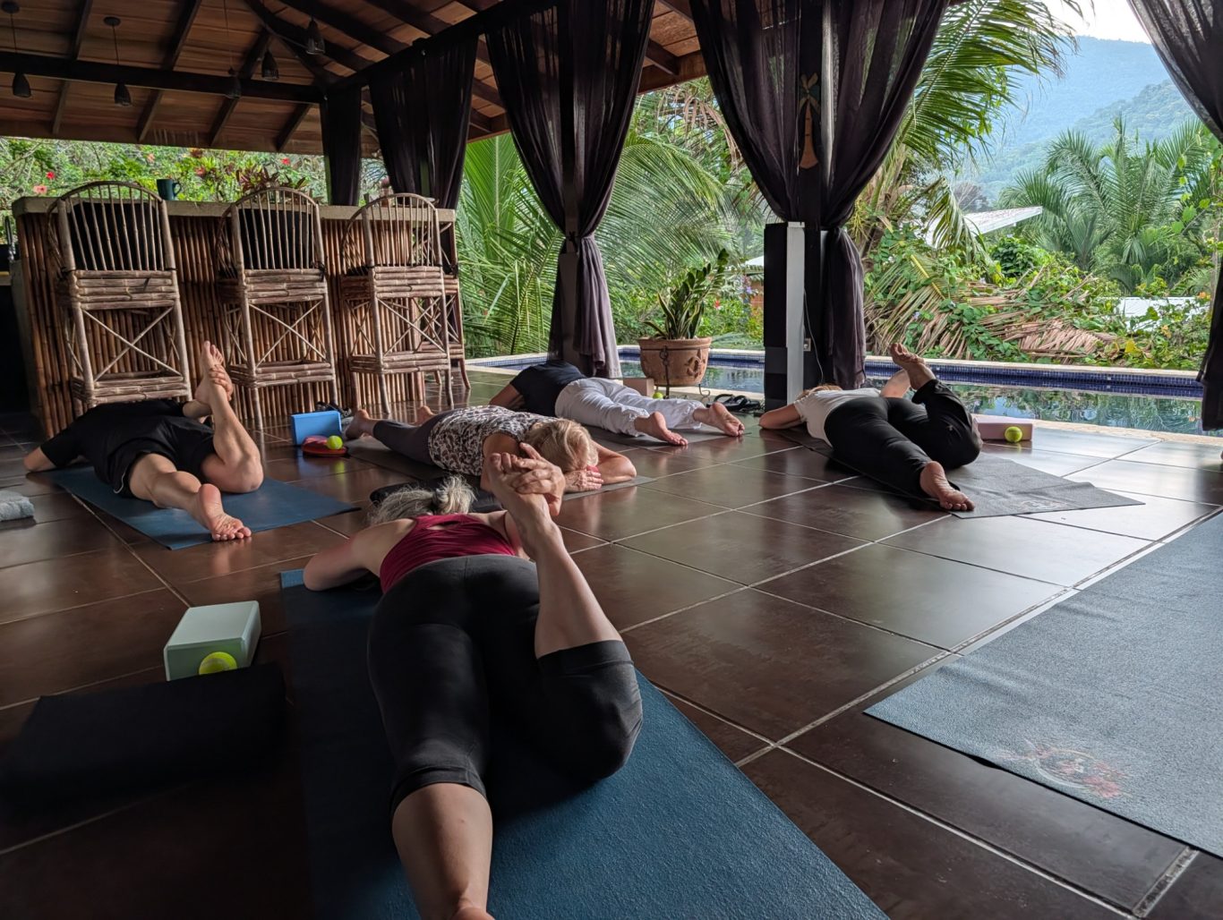Yoga am Morgen - Villa Agalla
